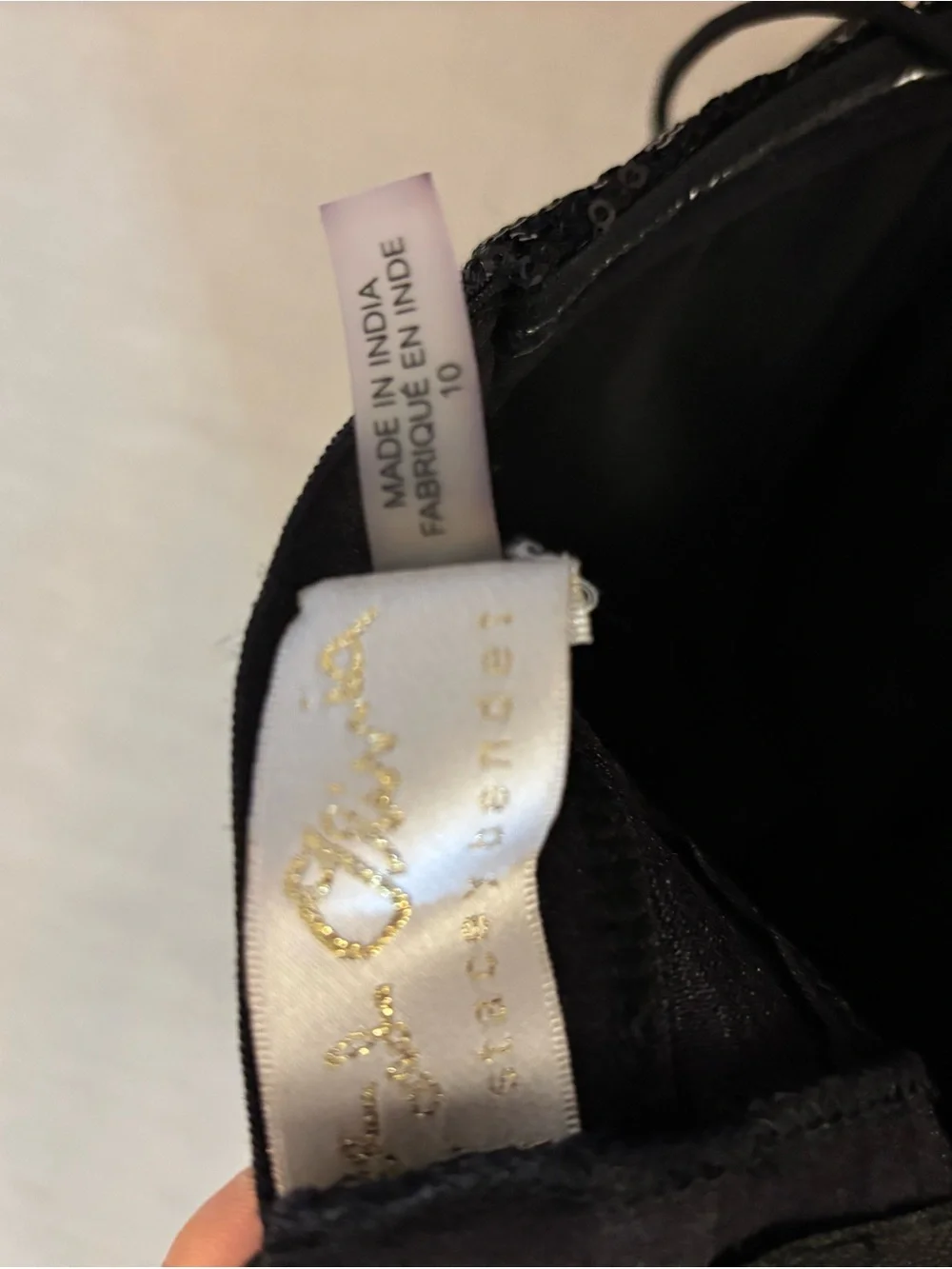 πΈ Alice + Olivia Sequin Floral Embroidered Bustier Jumpsuit πΈ - Picture 10 of 10